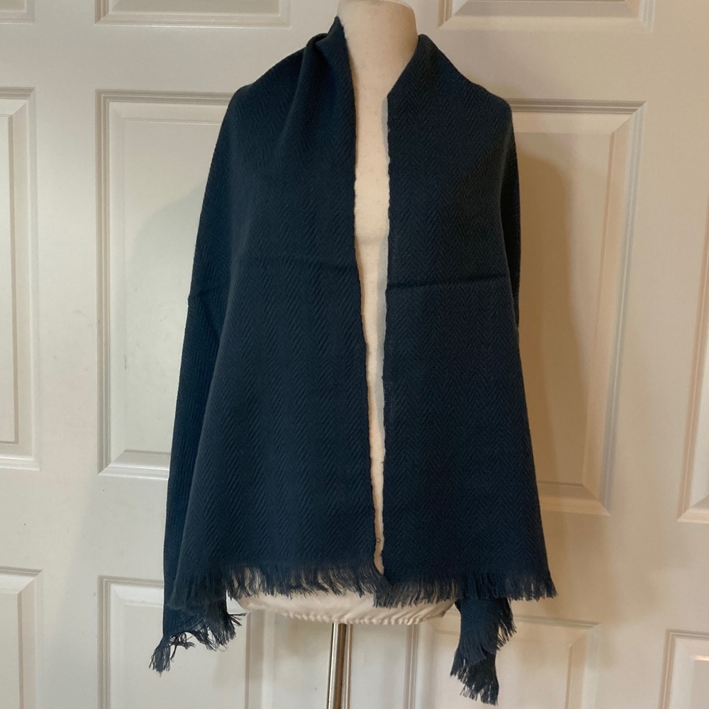 Vintage Steel/Cadet Blue Women's Shawl